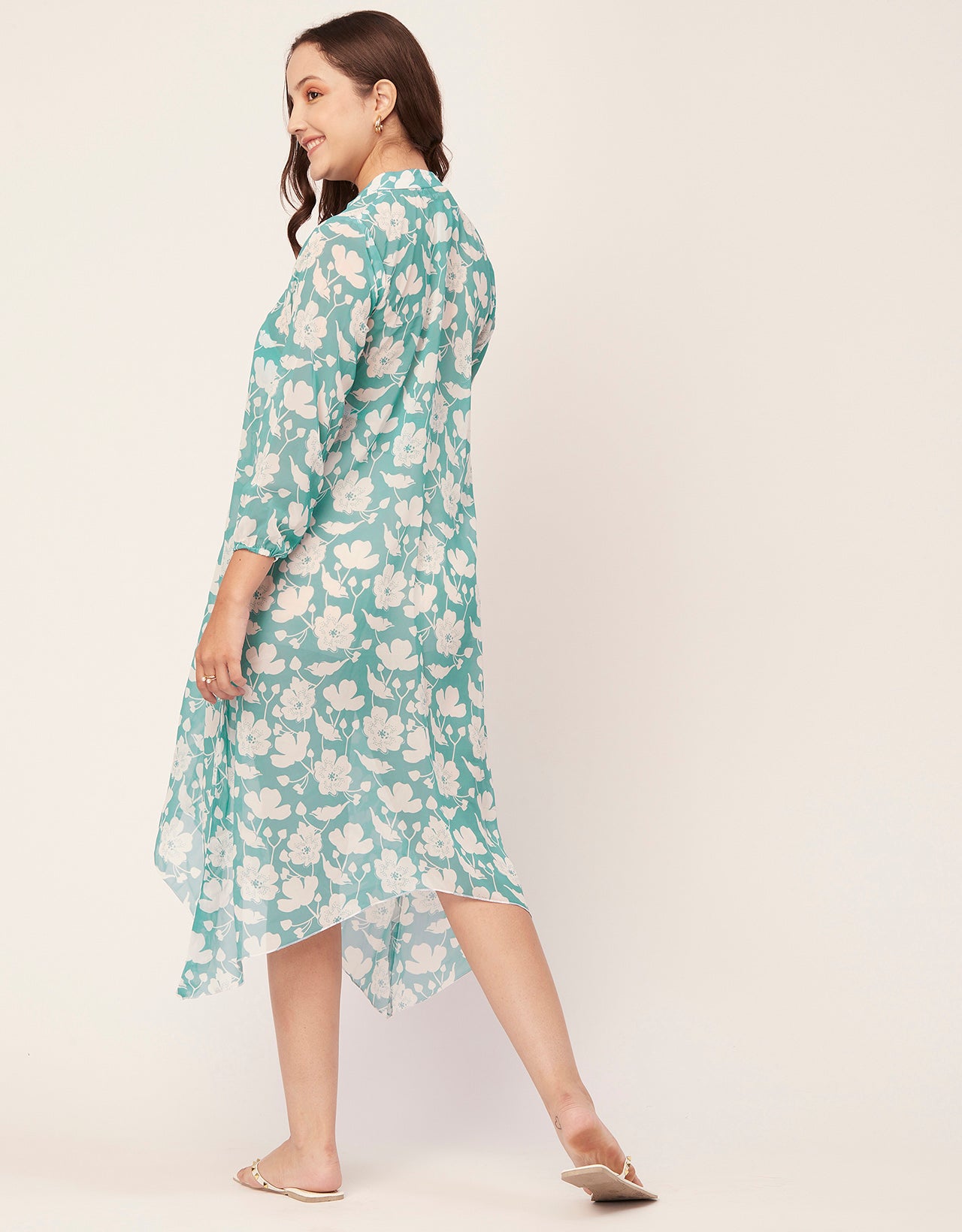 Long Sheer Vacation Dress