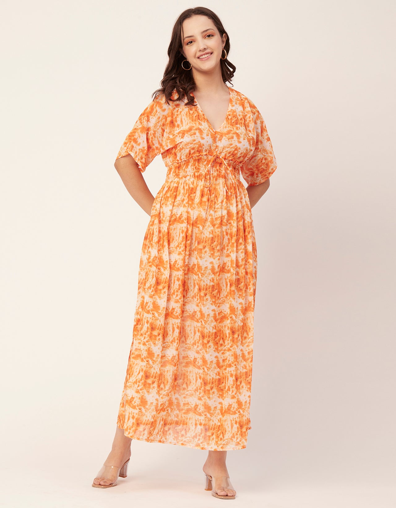 Long Sheer Coverup Dress