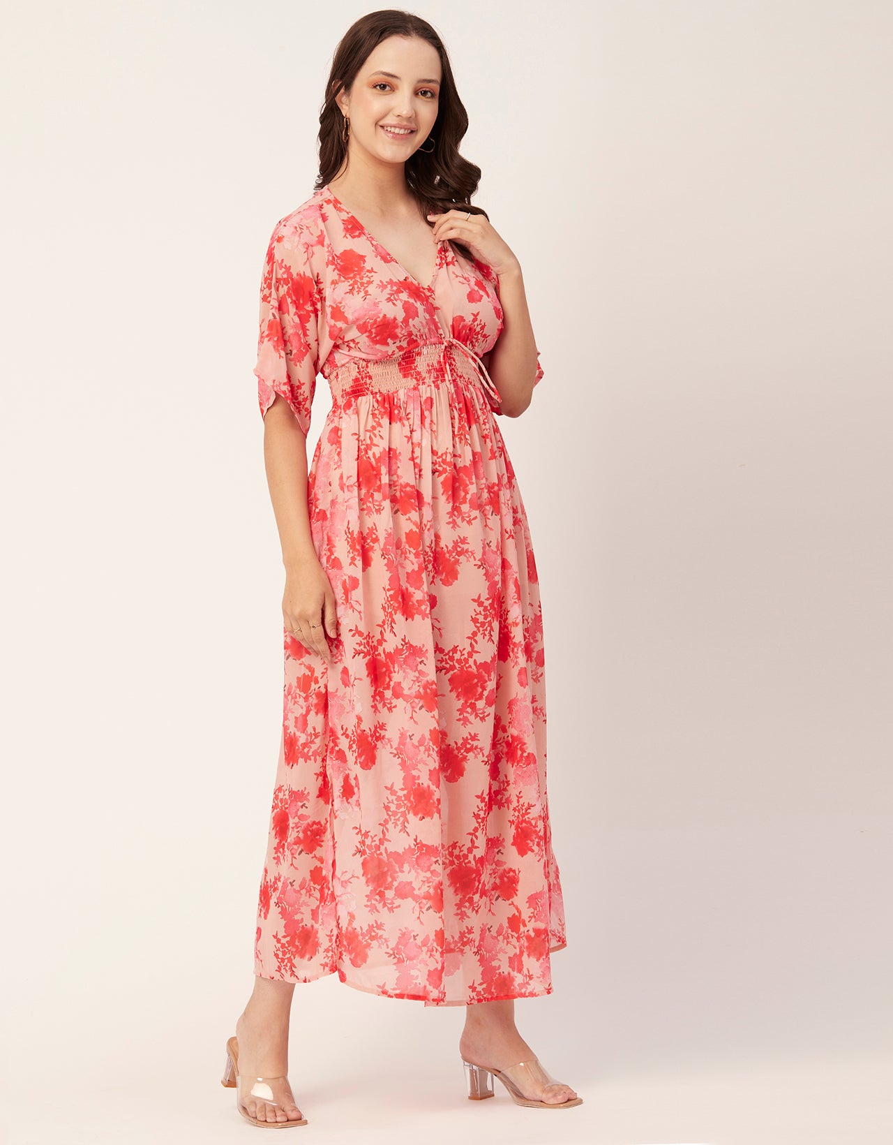 Long Sheer Coverup Dress