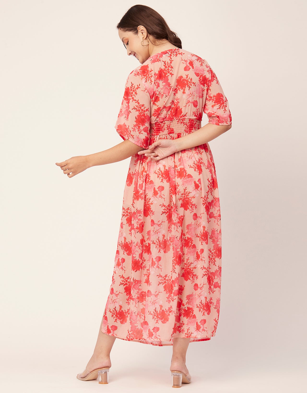 Long Sheer Coverup Dress