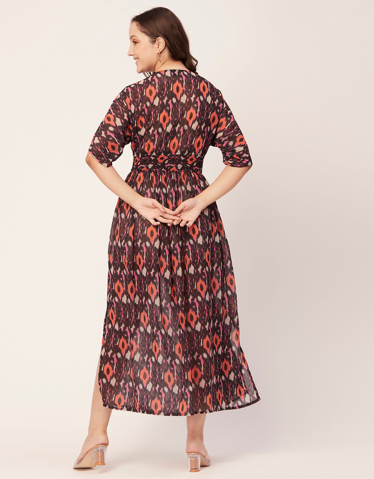 Long Sheer Coverup Dress