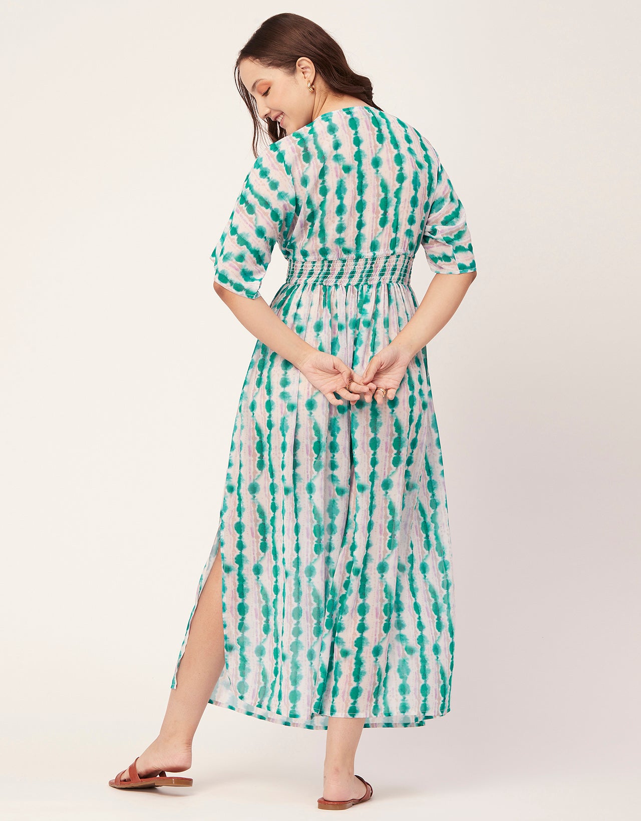 Long Sheer Coverup Dress