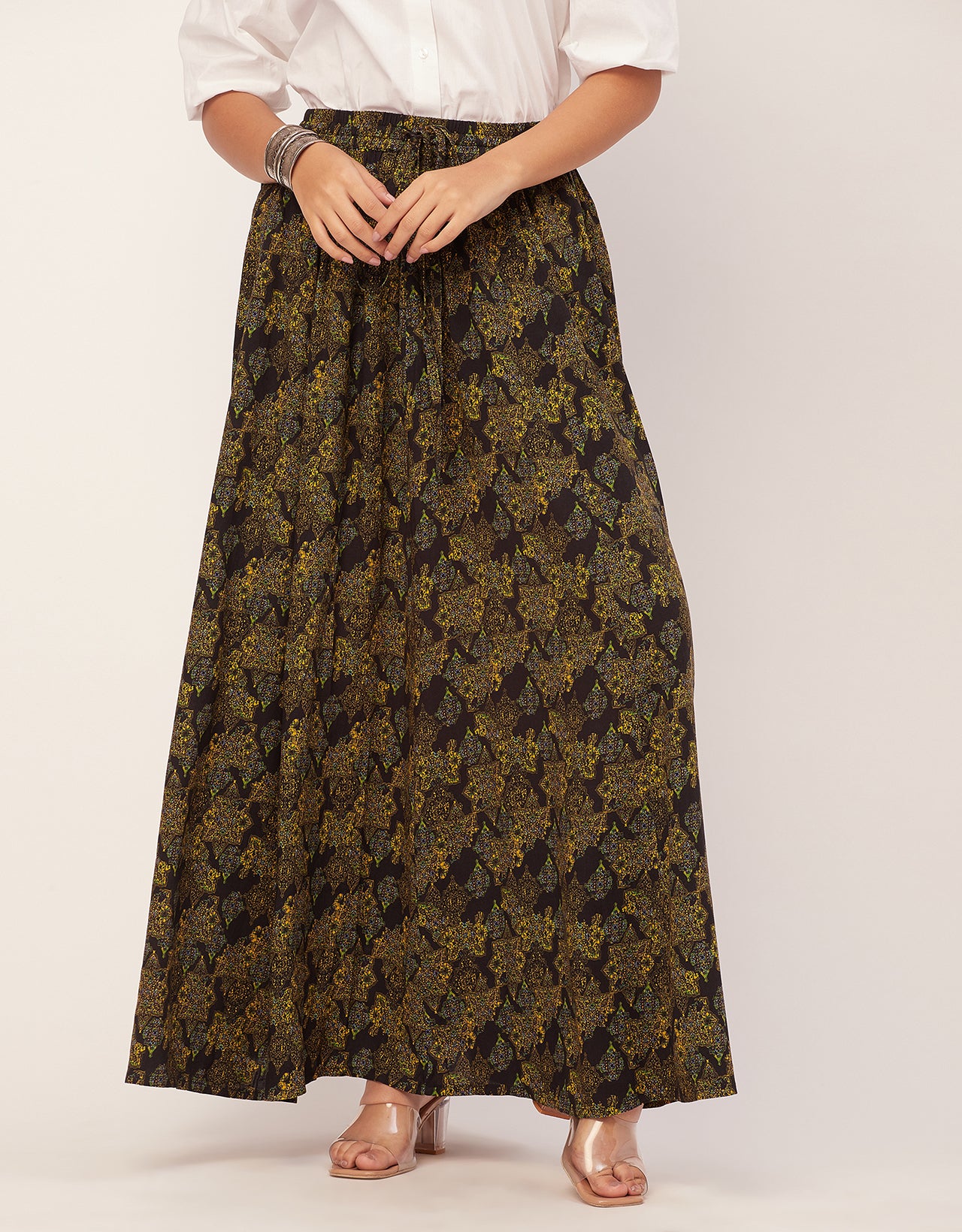 Maxi Skirt, Elastic Waist