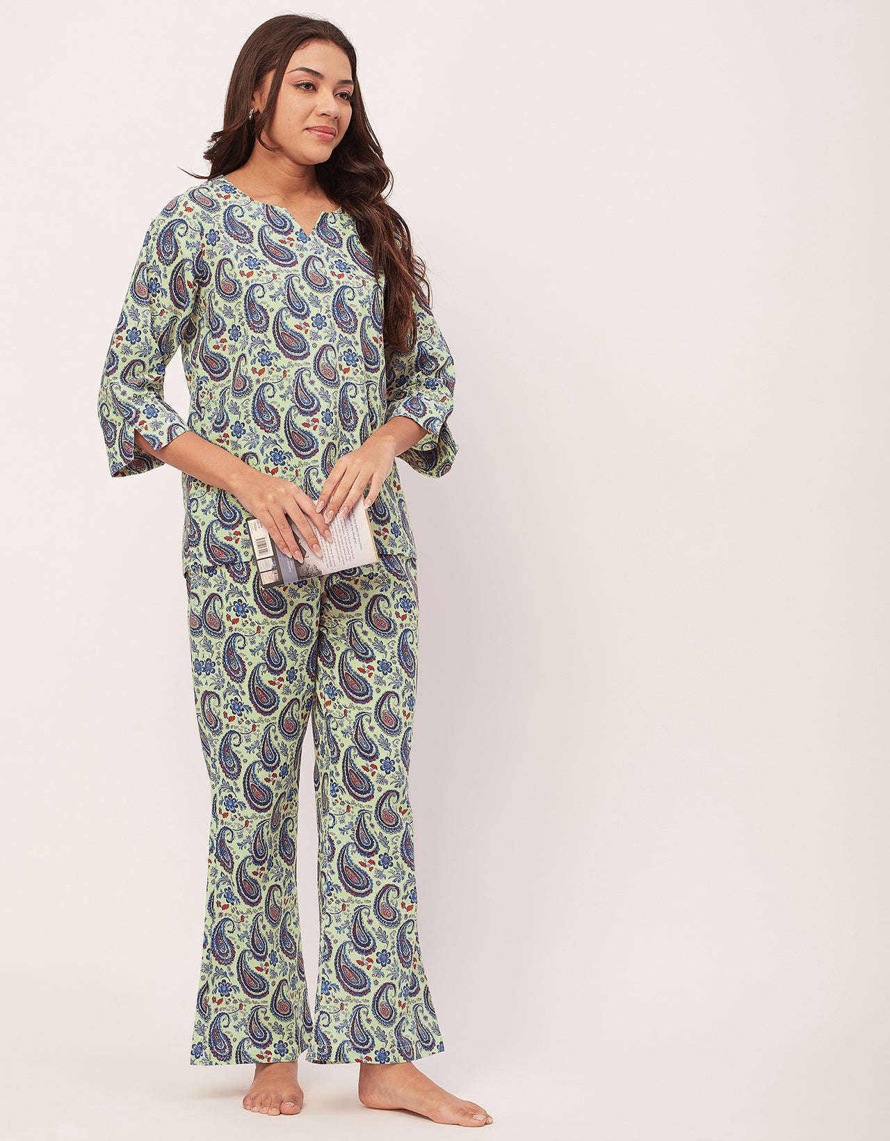 Night Suit, Printed Cotton