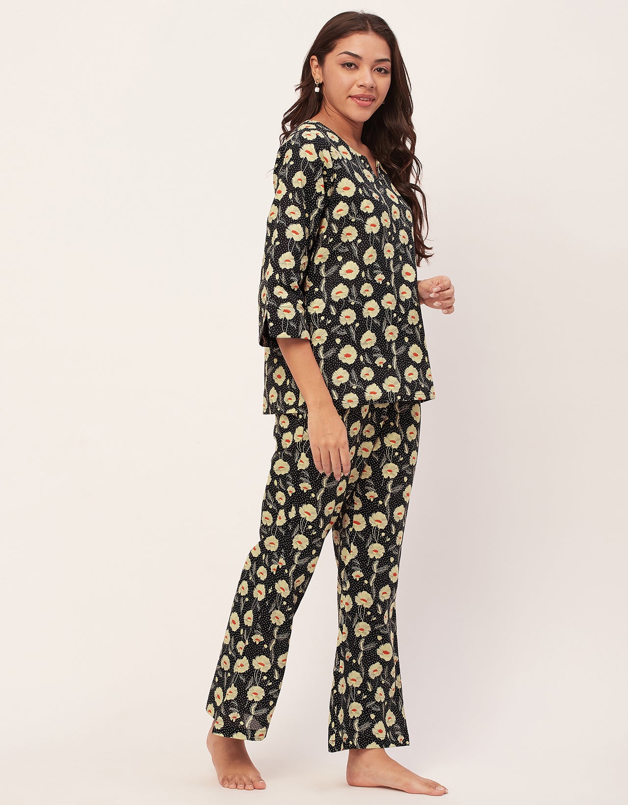 Night Suit, Printed Cotton