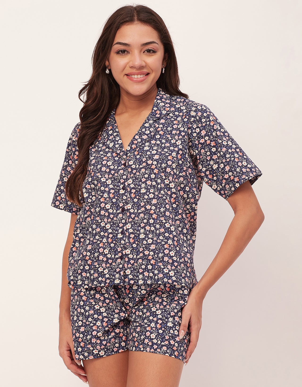 Shirt & Shorts Set, Printed