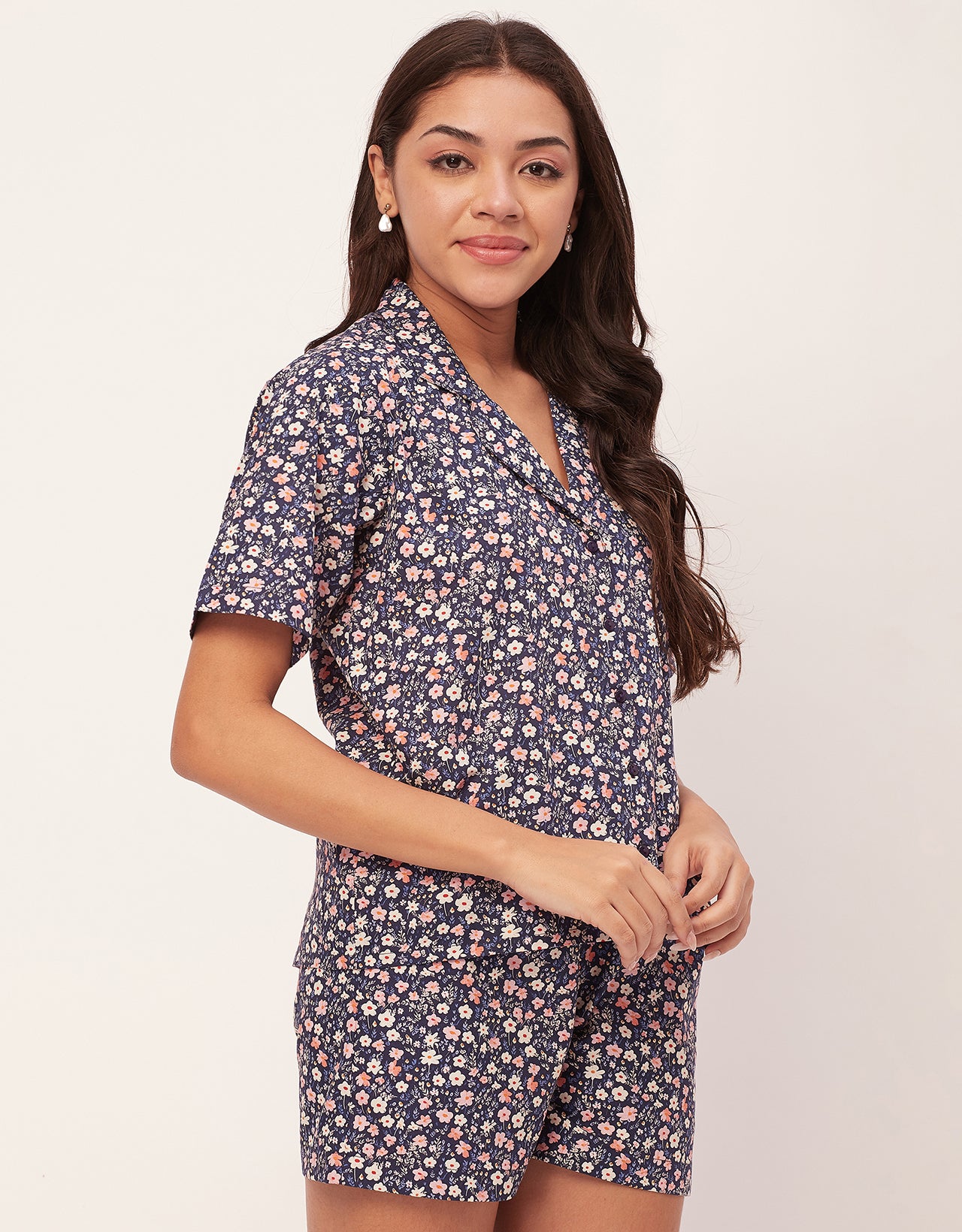 Shirt & Shorts Set, Printed