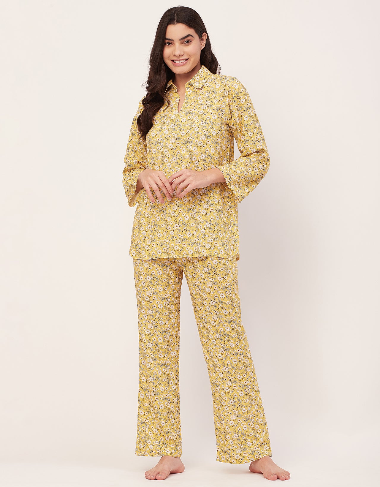Night Suit, Printed Rayon