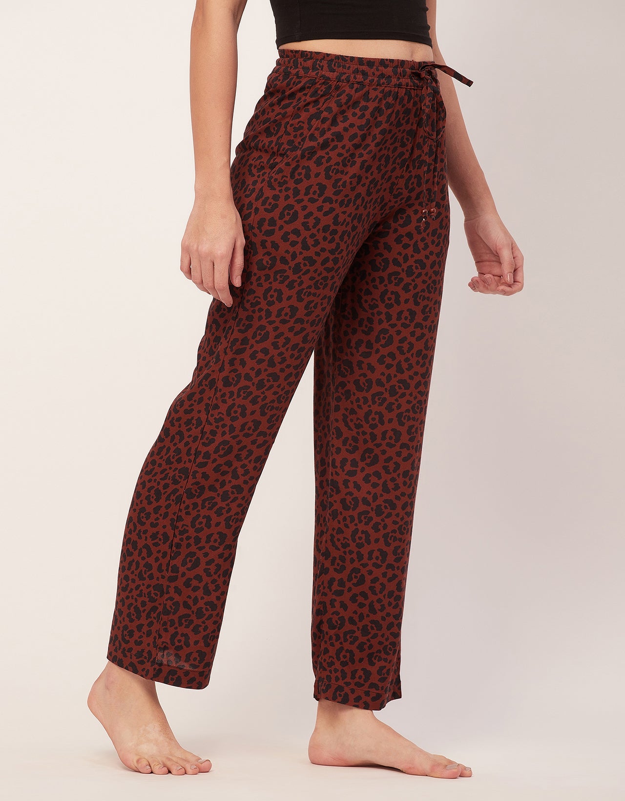 Elastic Waist Pajamas, Printed