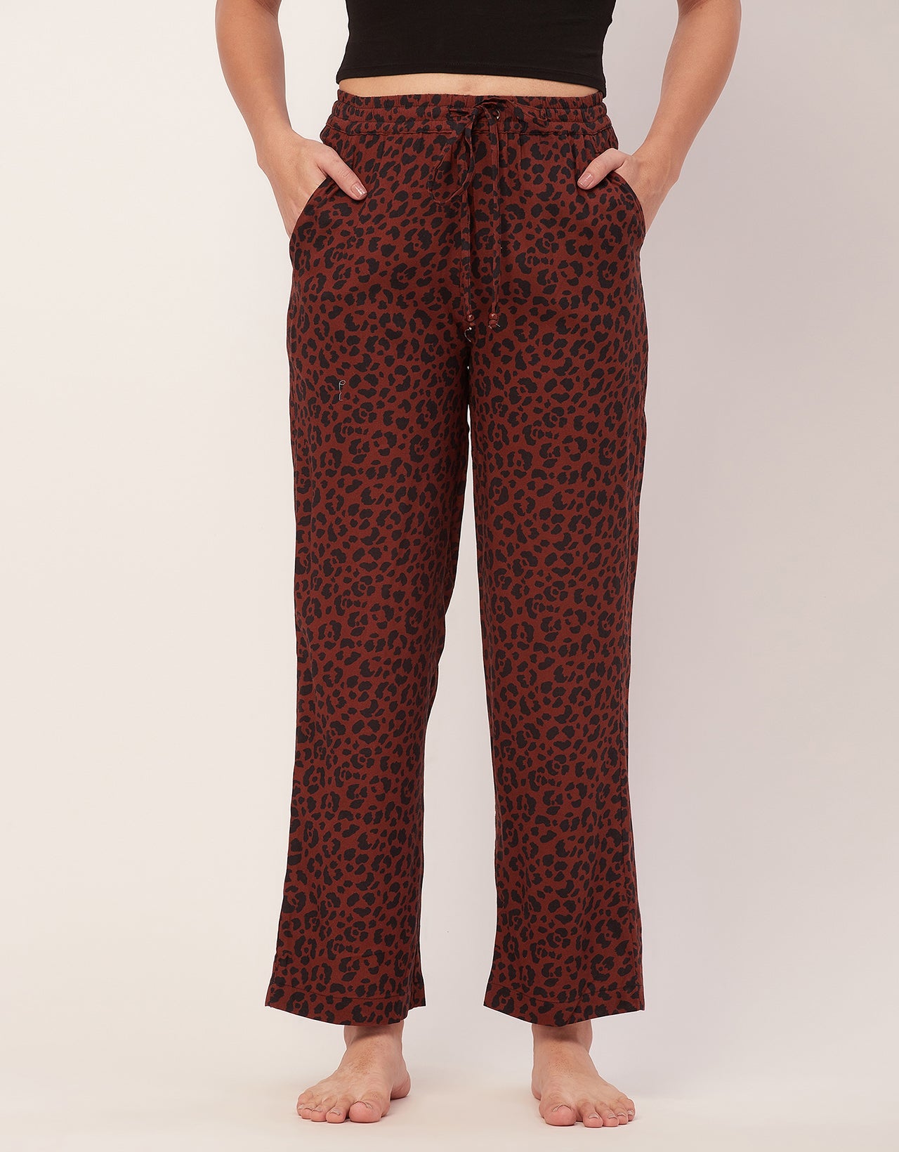 Elastic Waist Pajamas, Printed