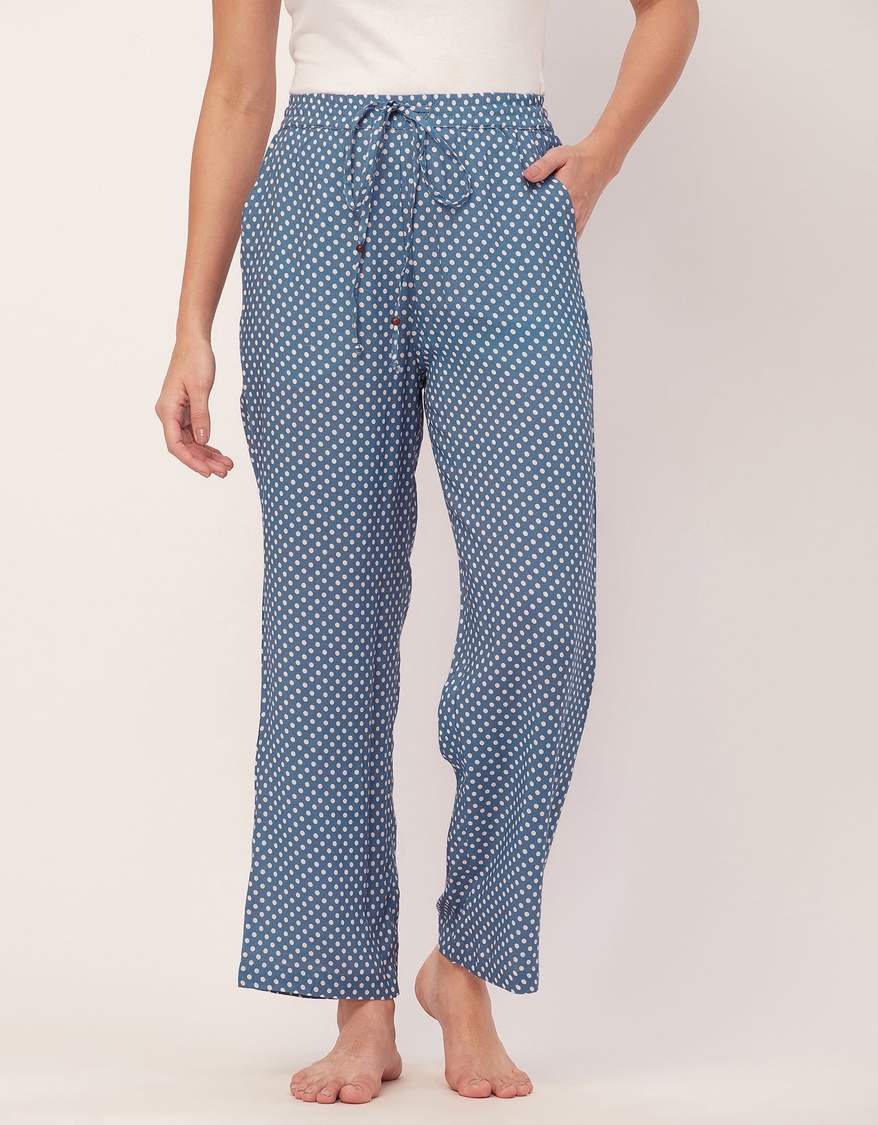 Elastic Waist Pajamas, Printed