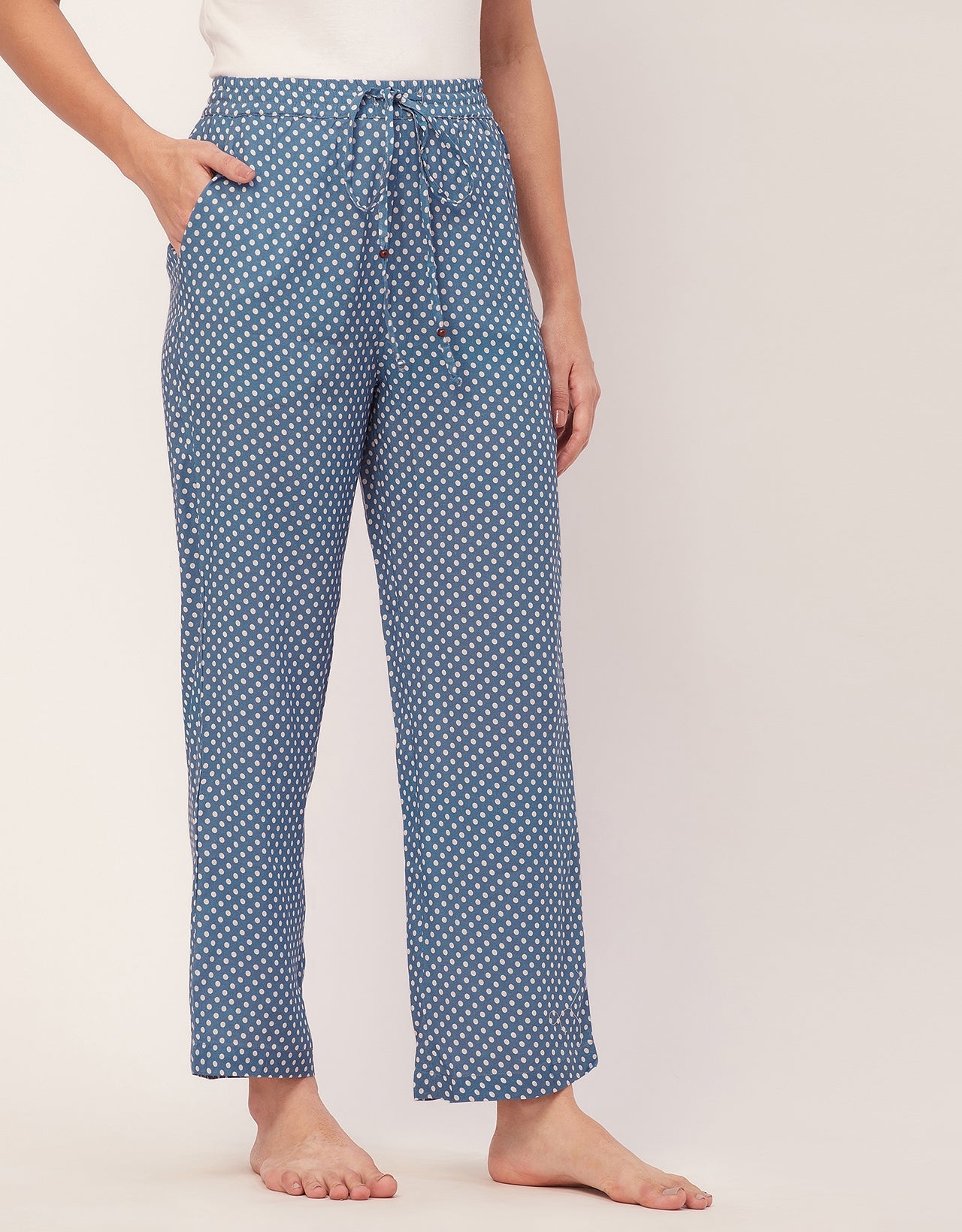 Elastic Waist Pajamas, Printed