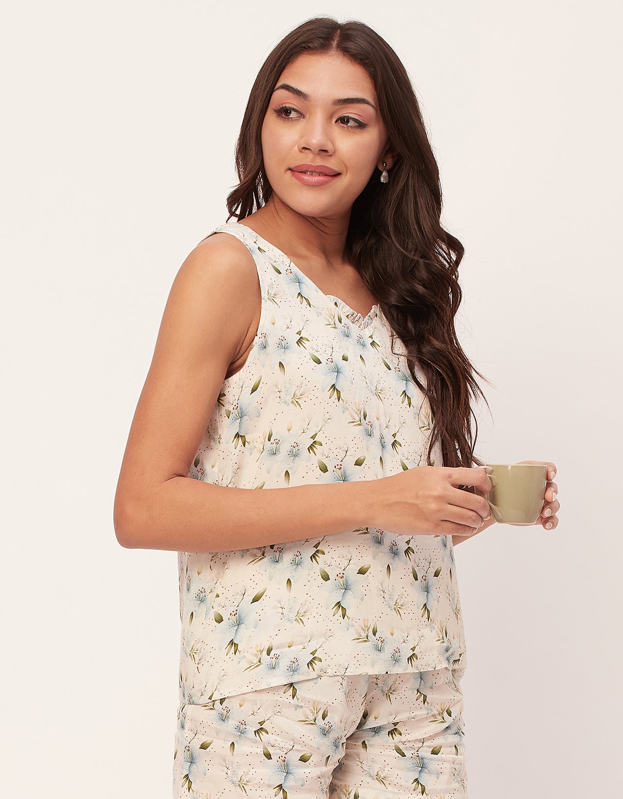 Sleeveless Top Shorts Sets