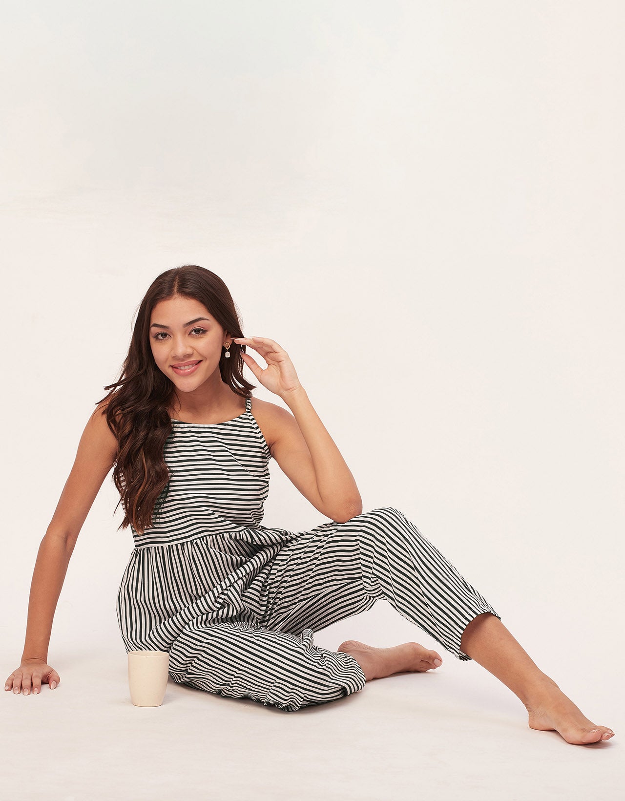 Sleeveless Nightsuit Set