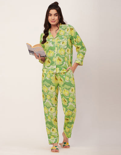 Printed Night Suit
