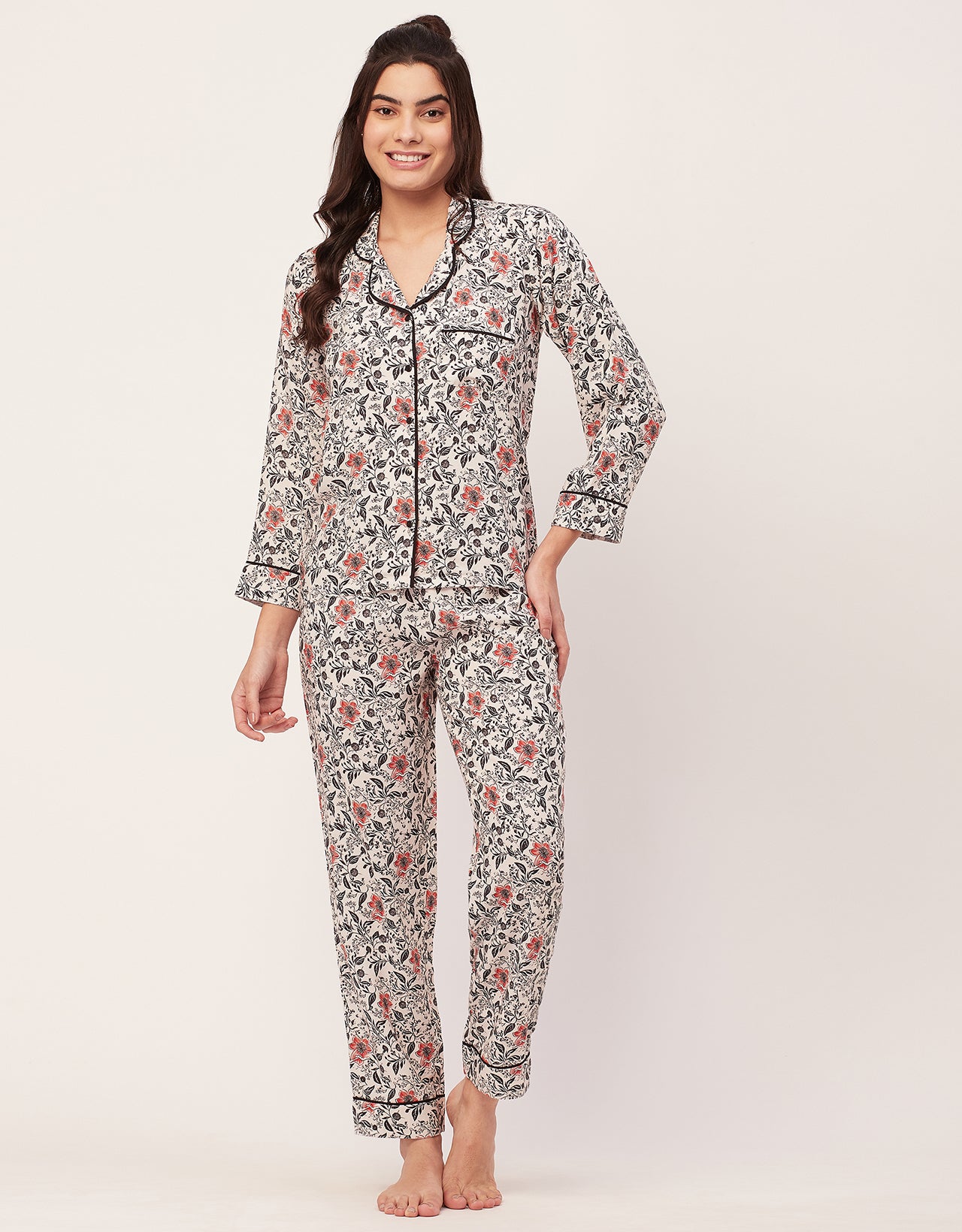 Printed Night Suit