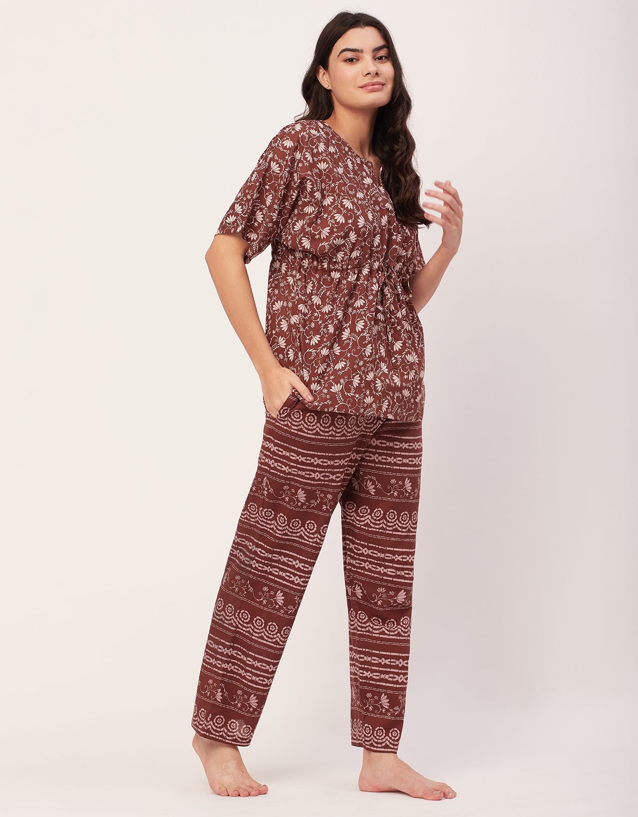 Cotton Night Suit Set