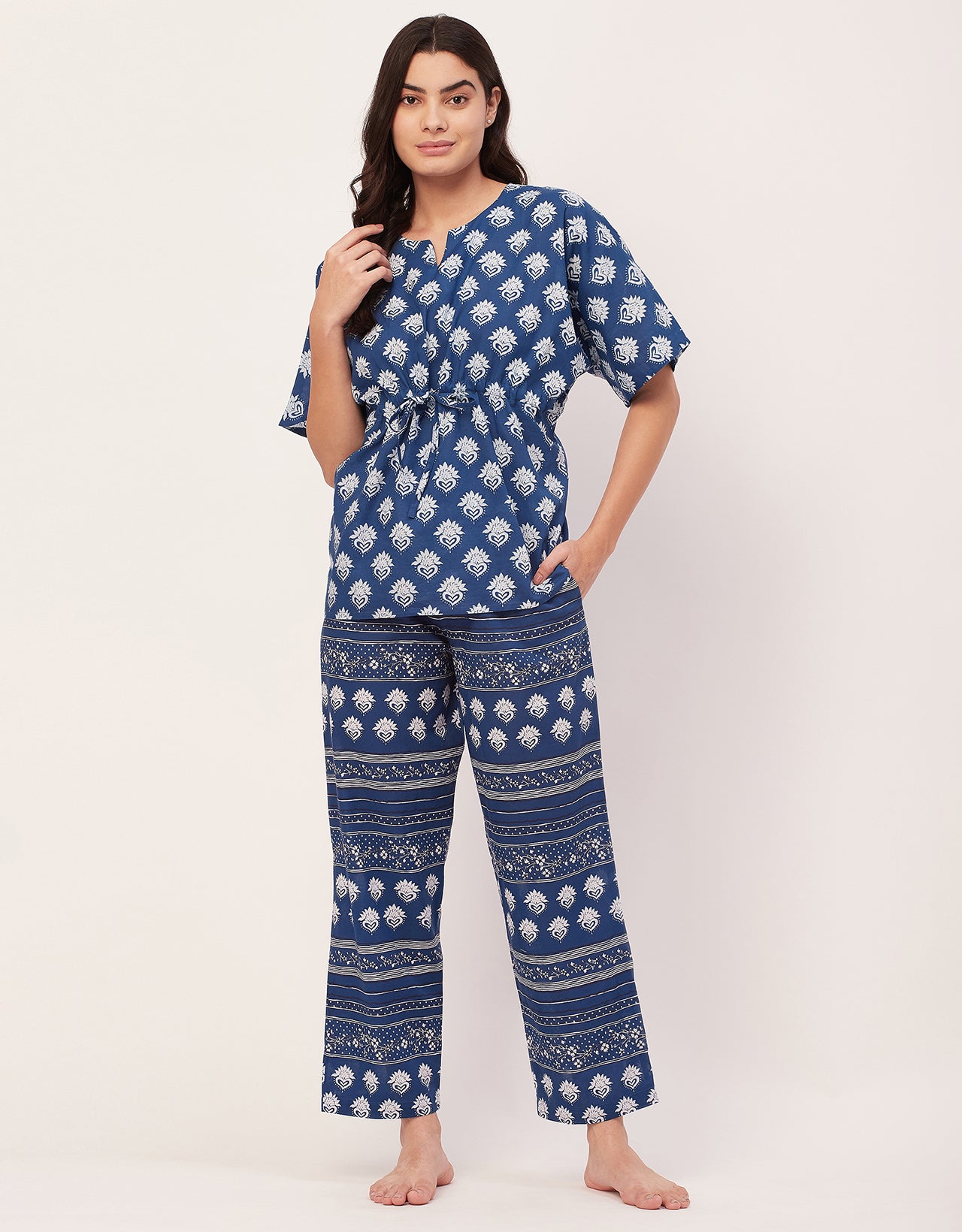 Cotton Night Suit Set