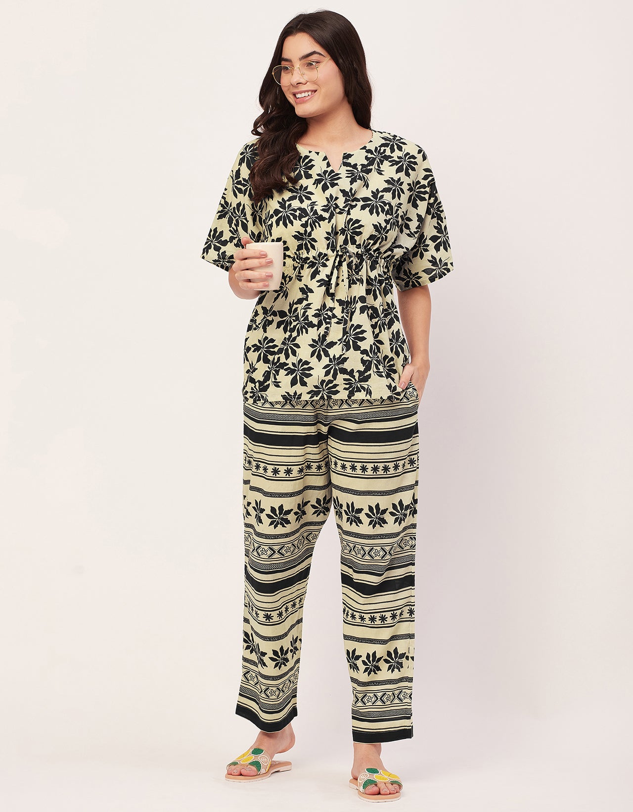 Cotton Night Suit Set