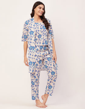 3 Pcs Loungewear Set
