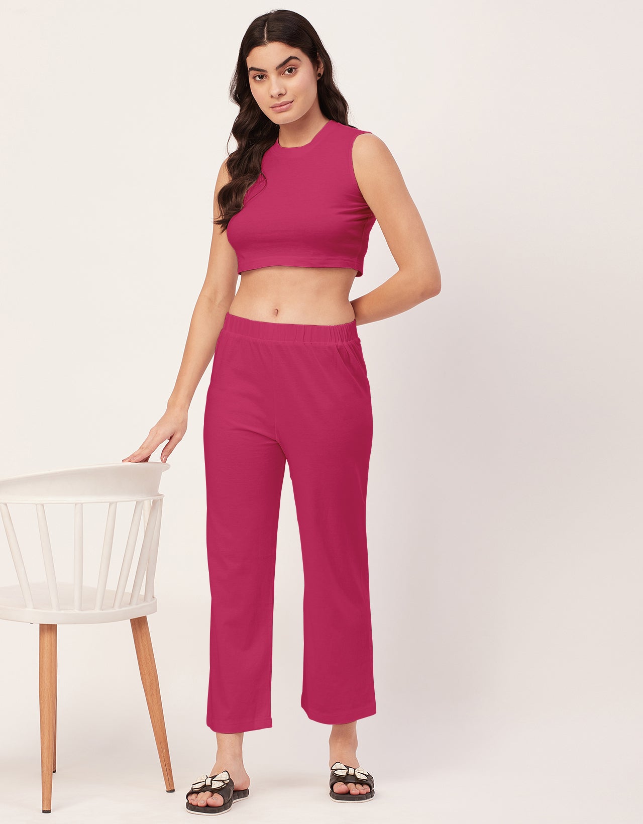 Jersey Coord Night Suit