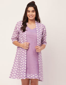 Block Print Night Dress