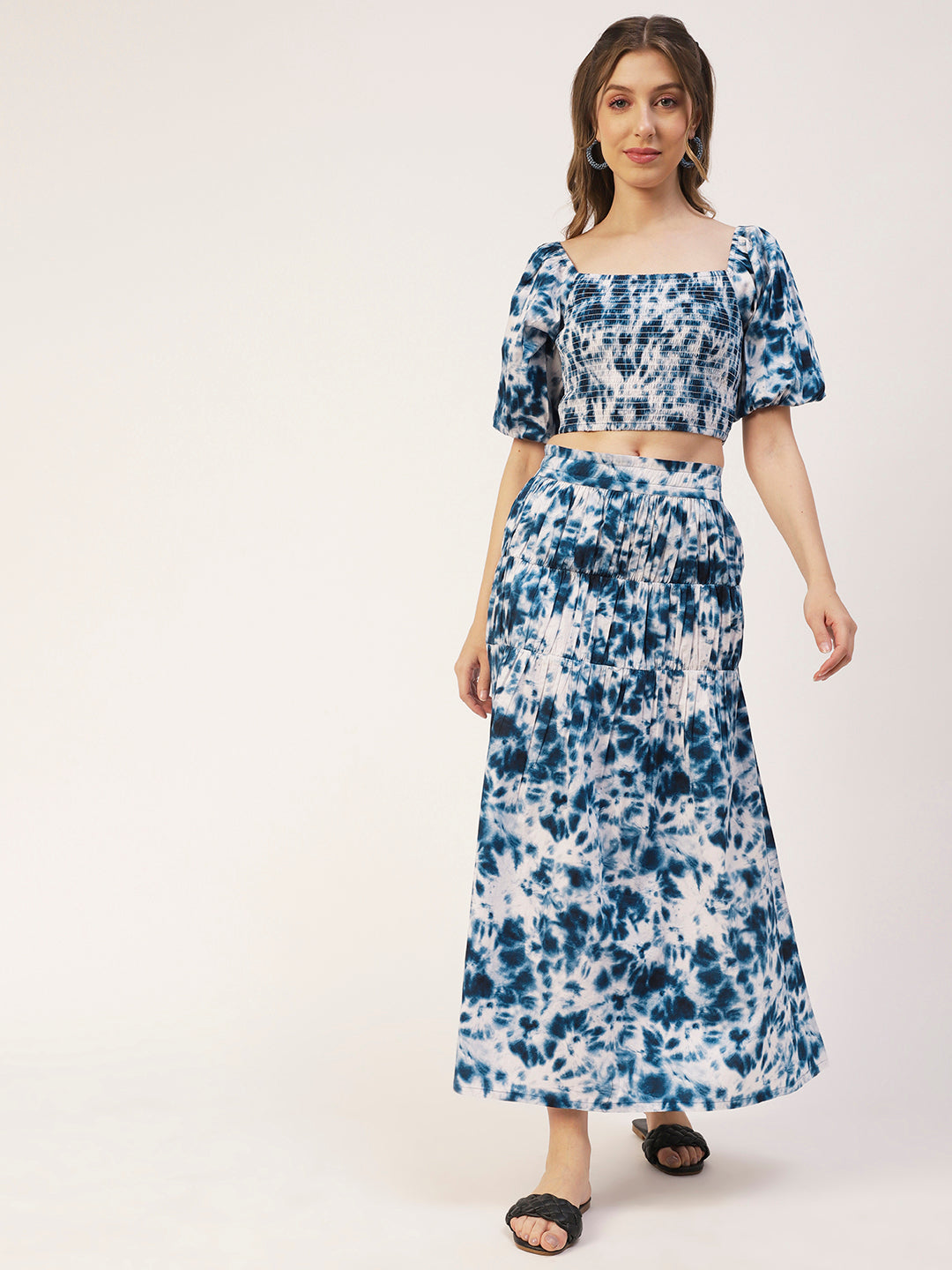 Summer 2 Pcs Skirt Top Set