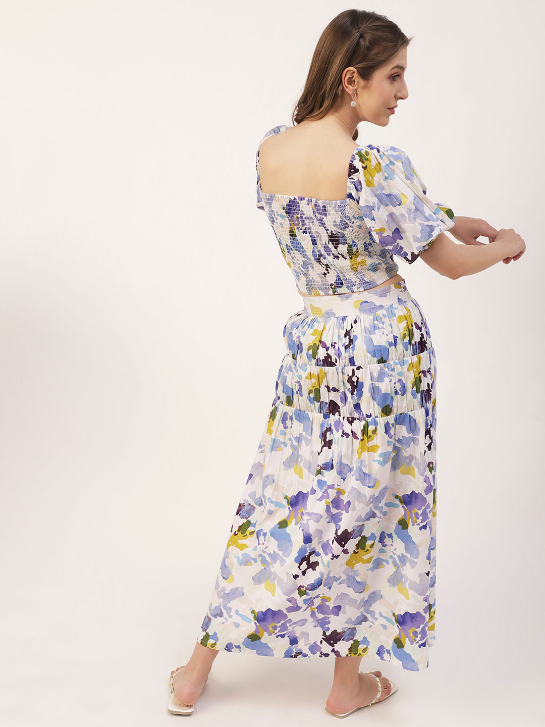 Summer 2 Pcs Skirt Top Set