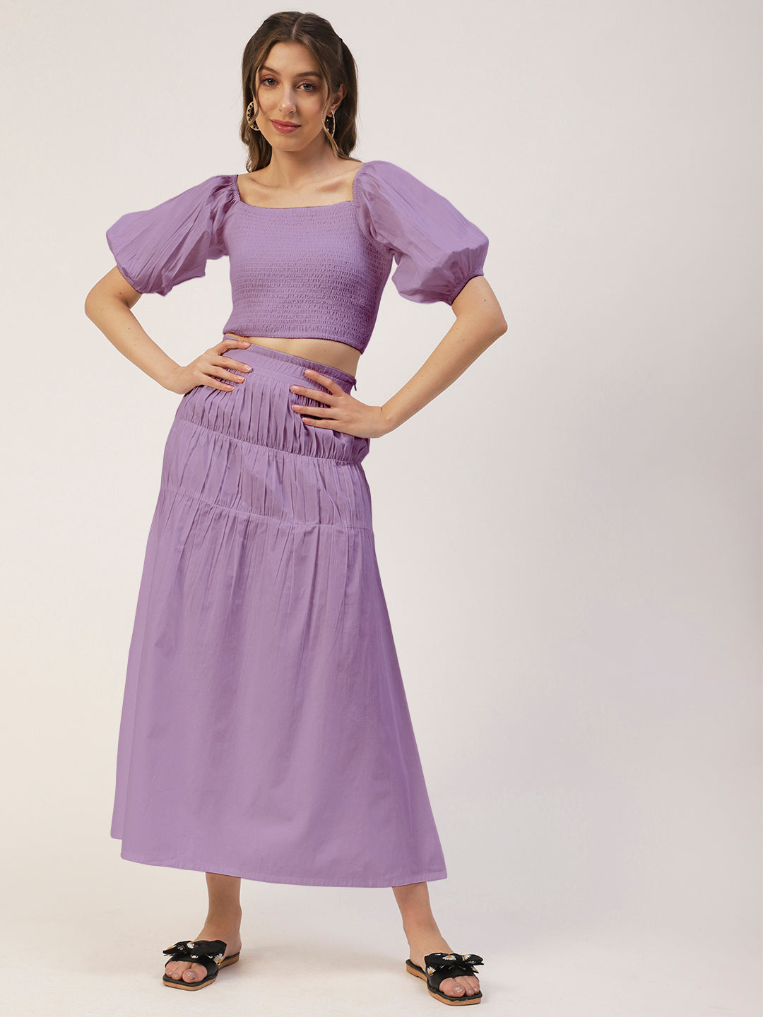 Summer 2 Pcs Skirt Top Set