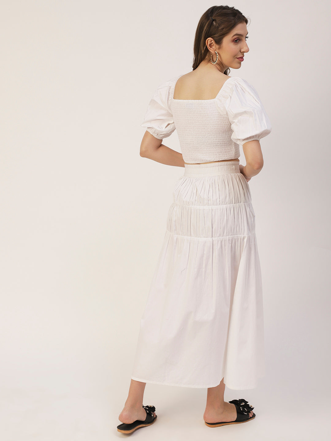 Summer 2 Pcs Skirt Top Set