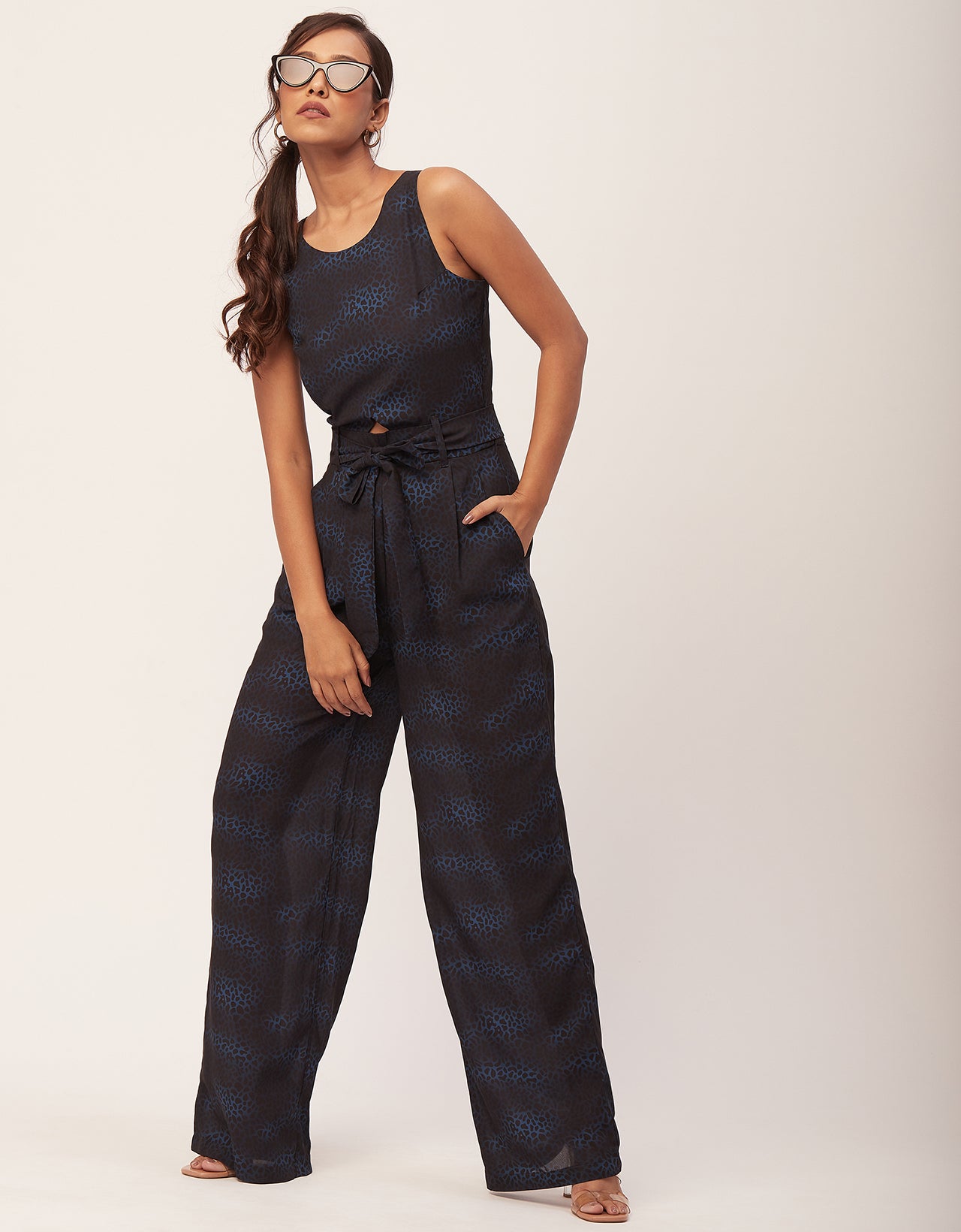 Printed Jumpsuits, Sleeveless
