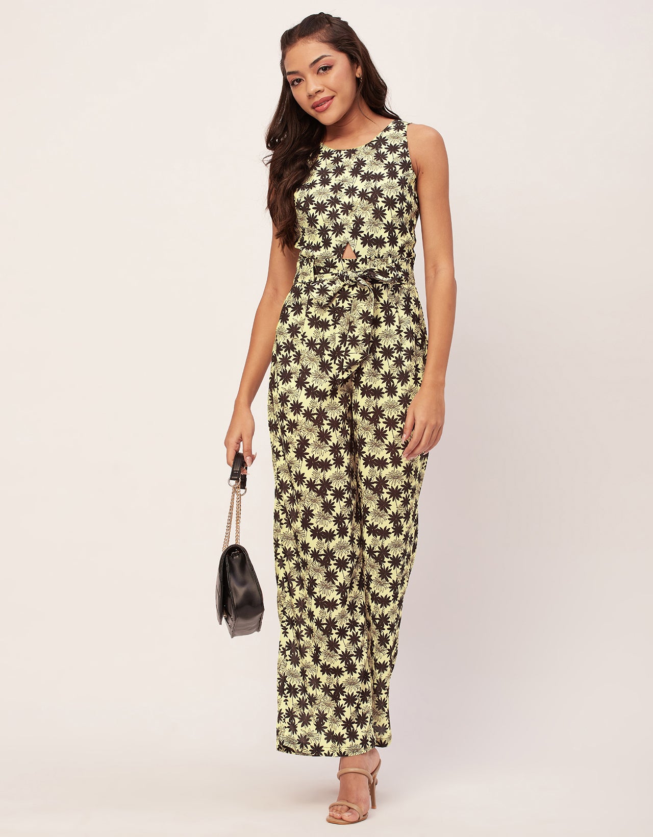 Printed Jumpsuits, Sleeveless