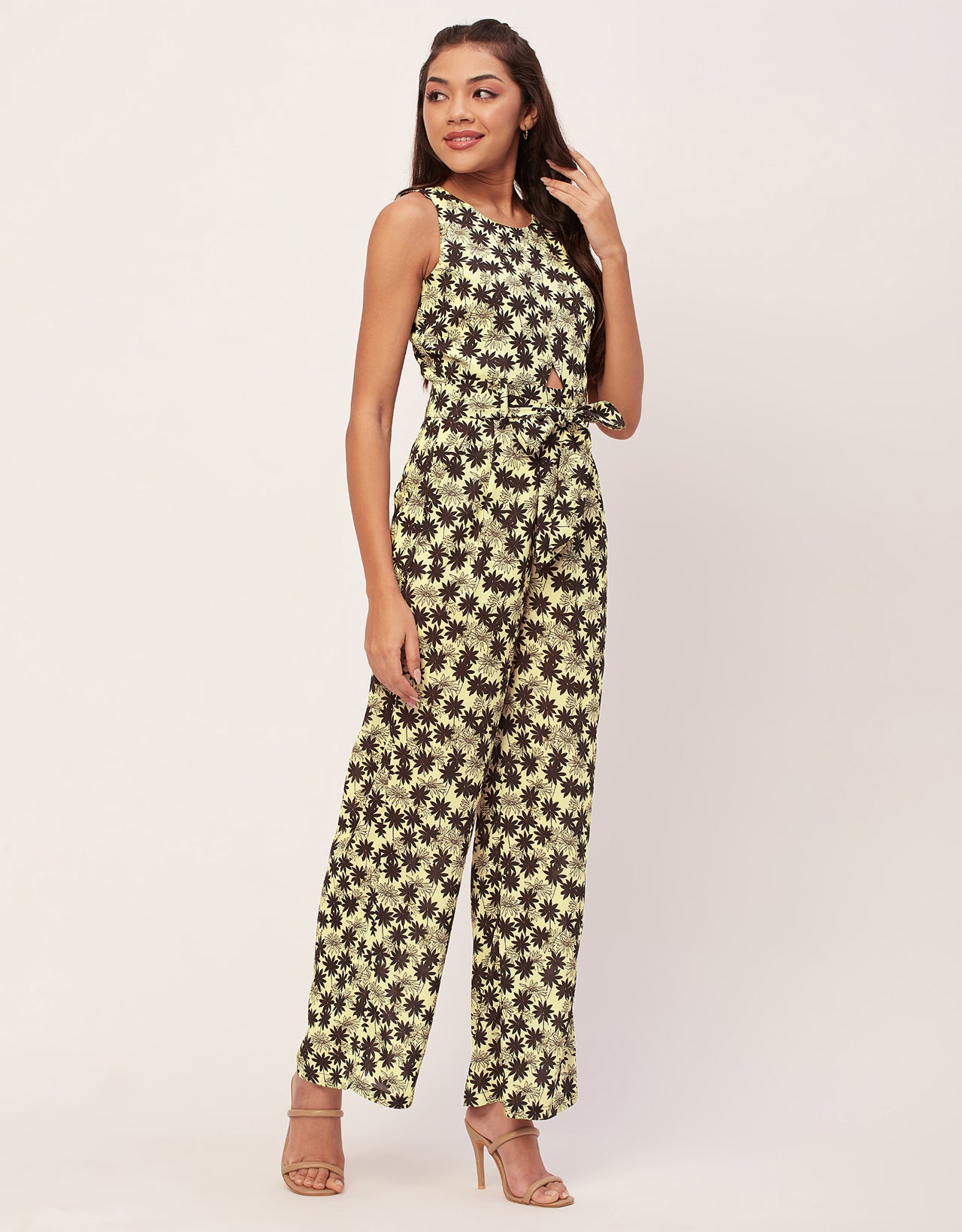 Printed Jumpsuits, Sleeveless