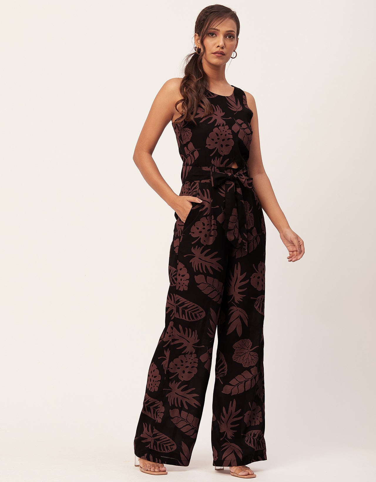 Printed Jumpsuits, Sleeveless