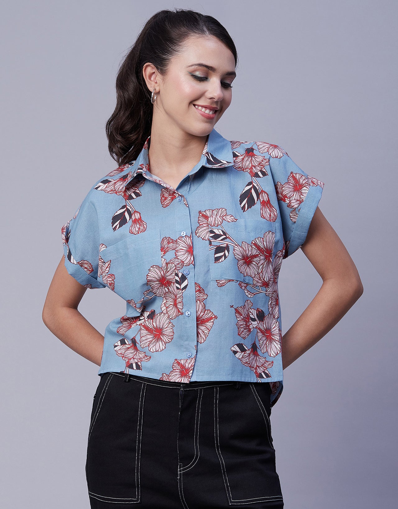 Button-Up Shirt, Short Sleeve
