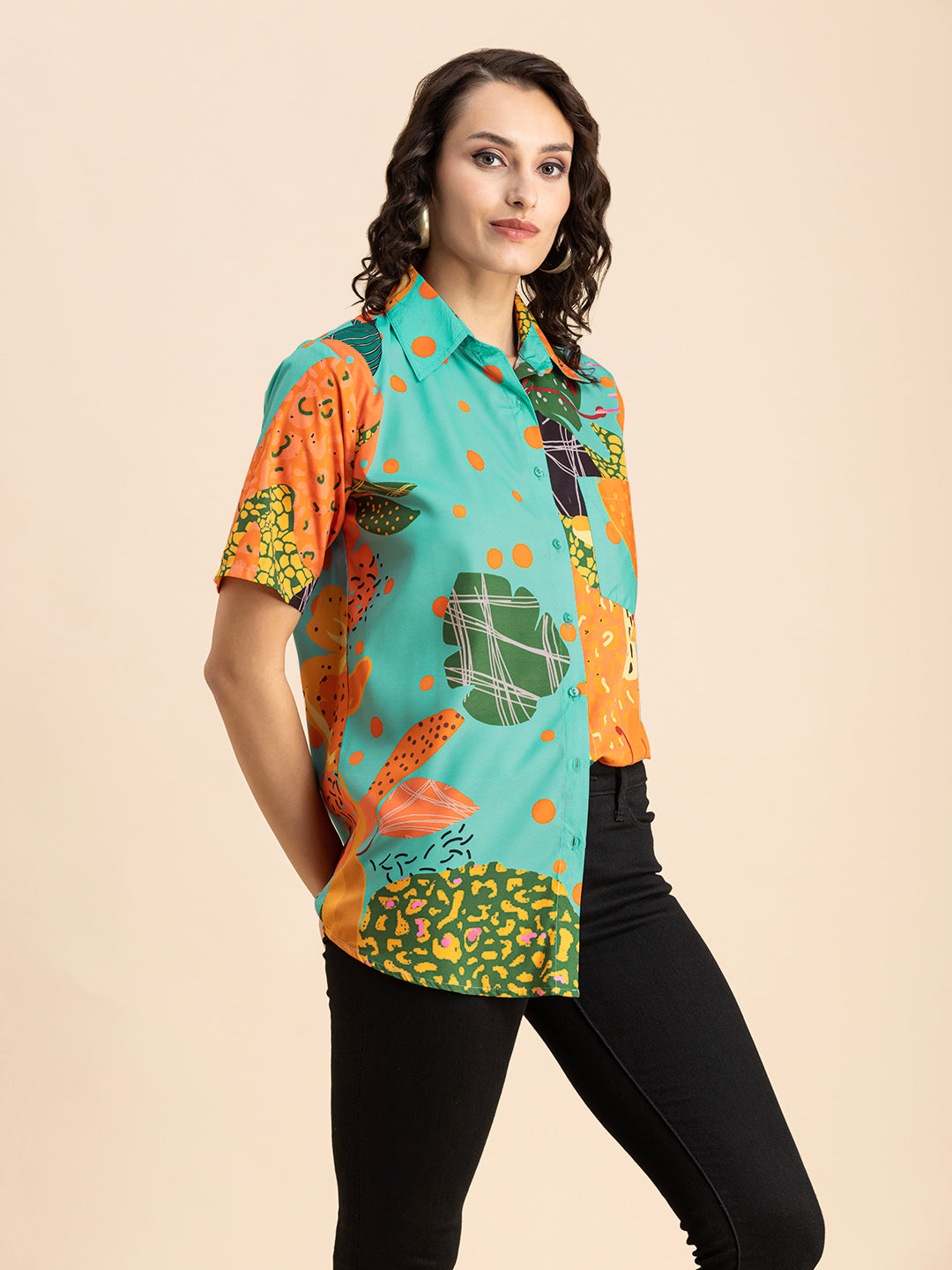 Tropical Long Shirts, Short Sleeve