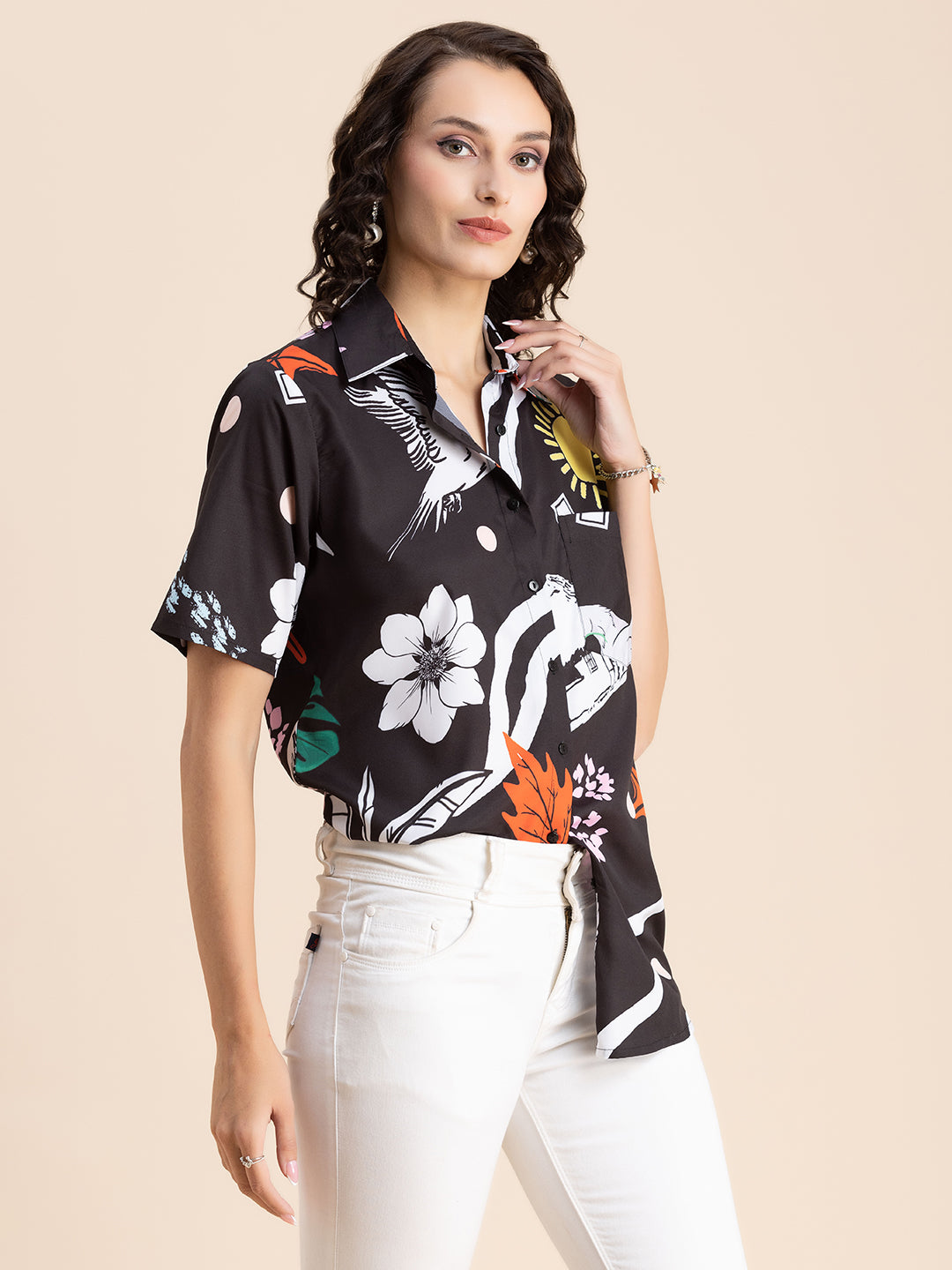 Tropical Long Shirts, Short Sleeve