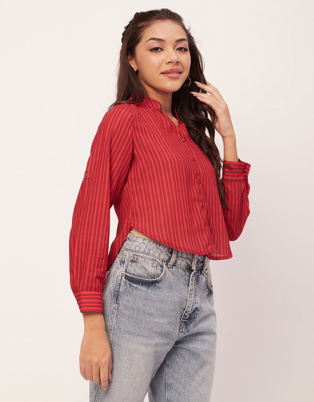 Button-Down Shirts, Roll-Up Sleeve