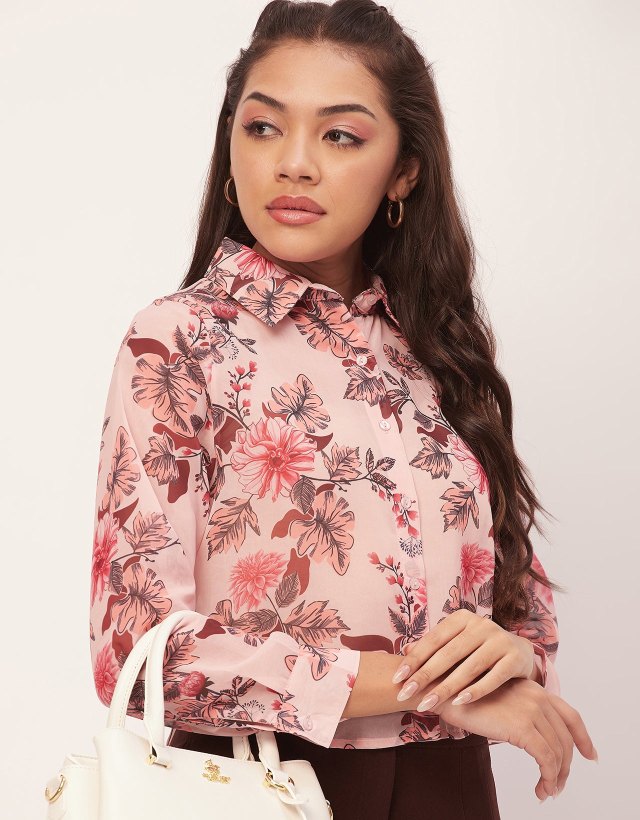 Button Down Collared She