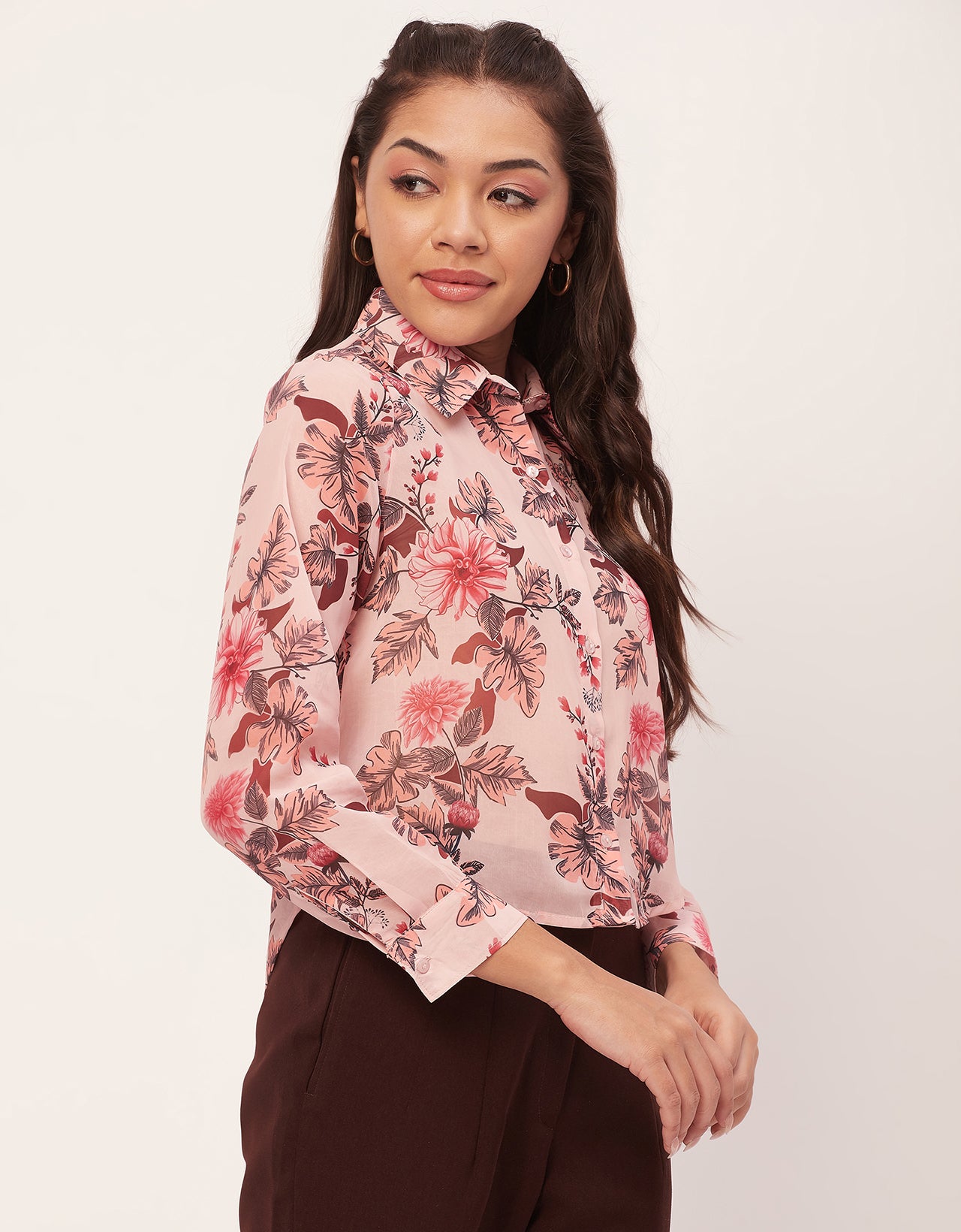 Button Down Collared She