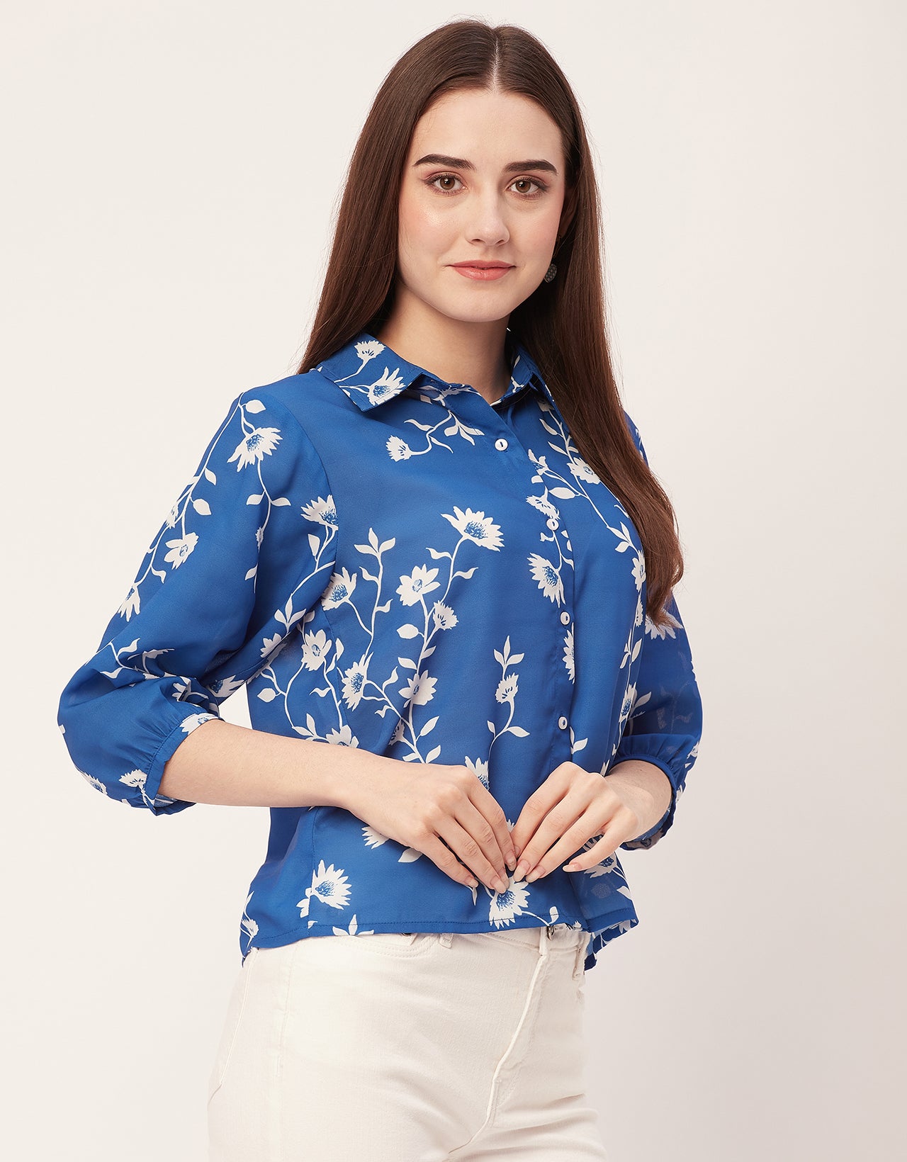 Printed Casual Chic Shirt