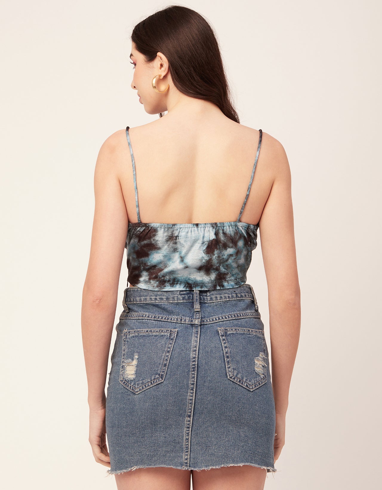 Velvet Crop Top, Sweetheart