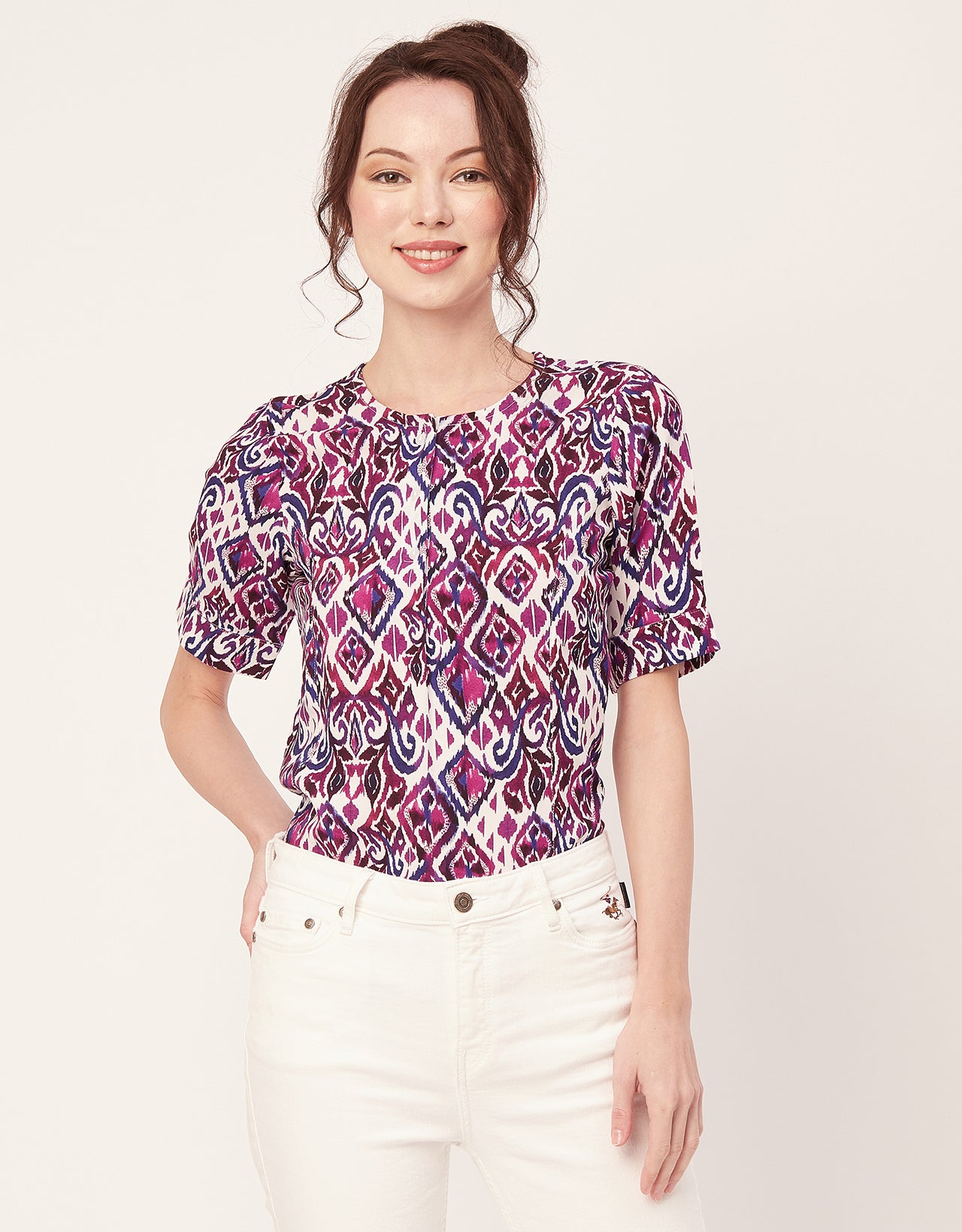 Viscose Summer Casual Top