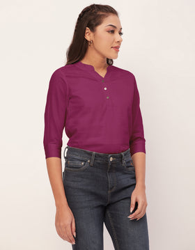 3/4 Sleeve Formal Tops
