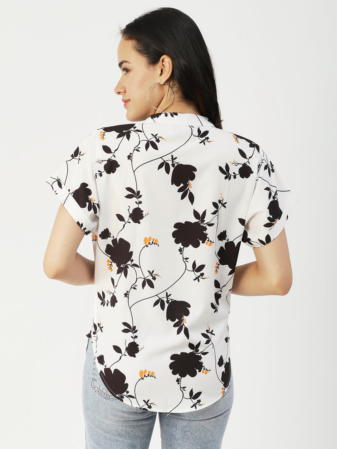 V-Neck Short Sleeve Top