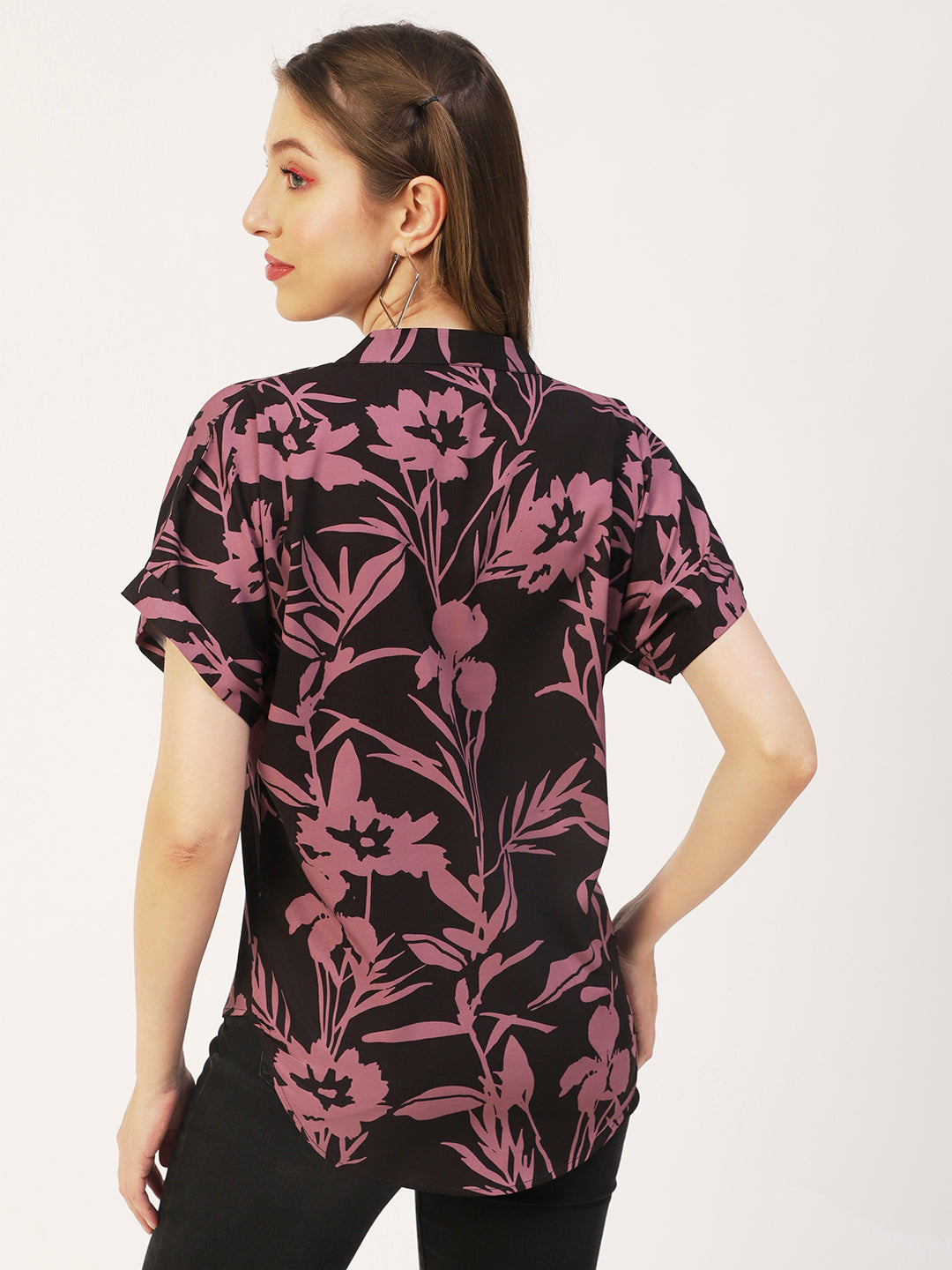 V-Neck Short Sleeve Top