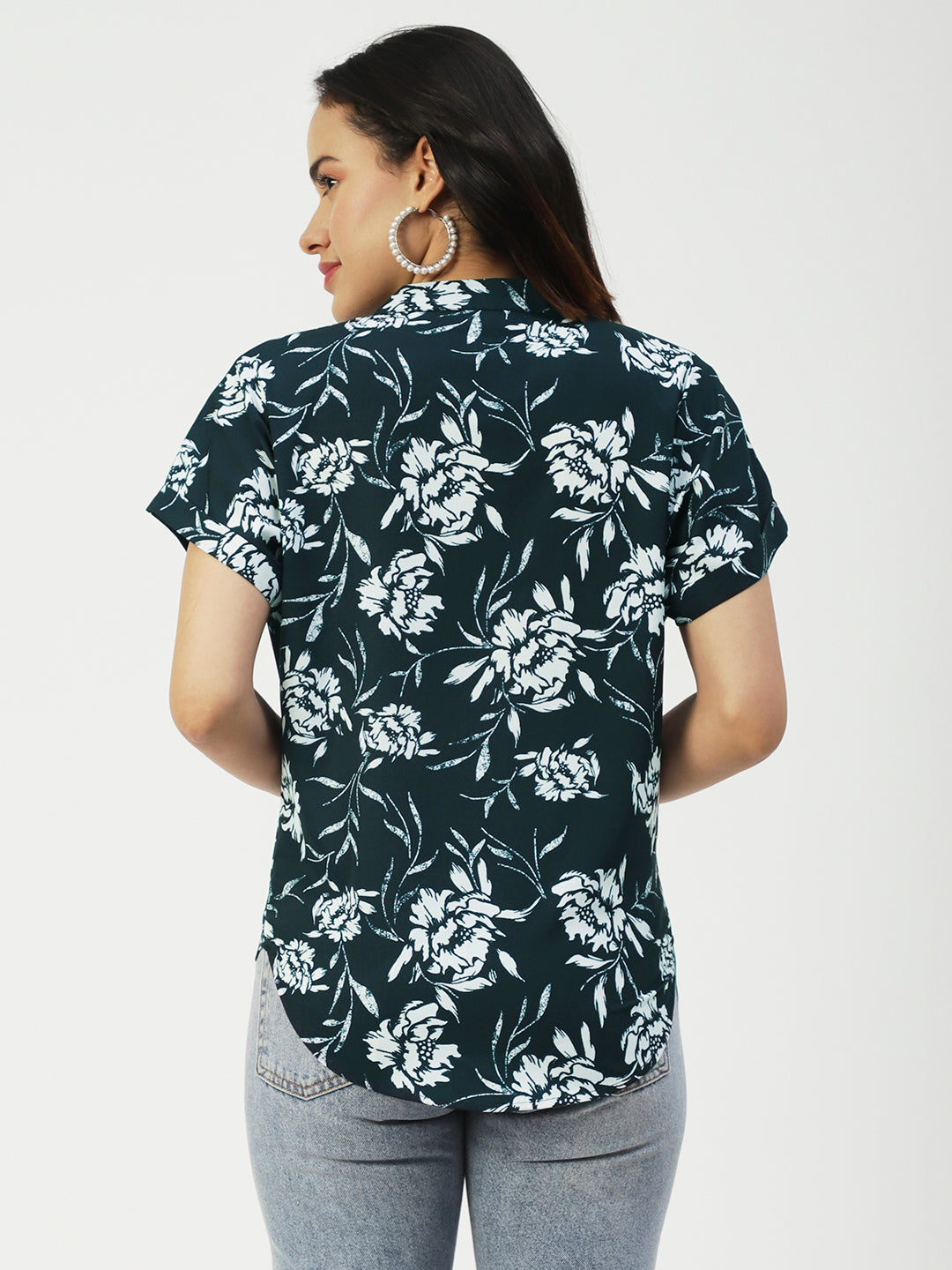 V-Neck Short Sleeve Top