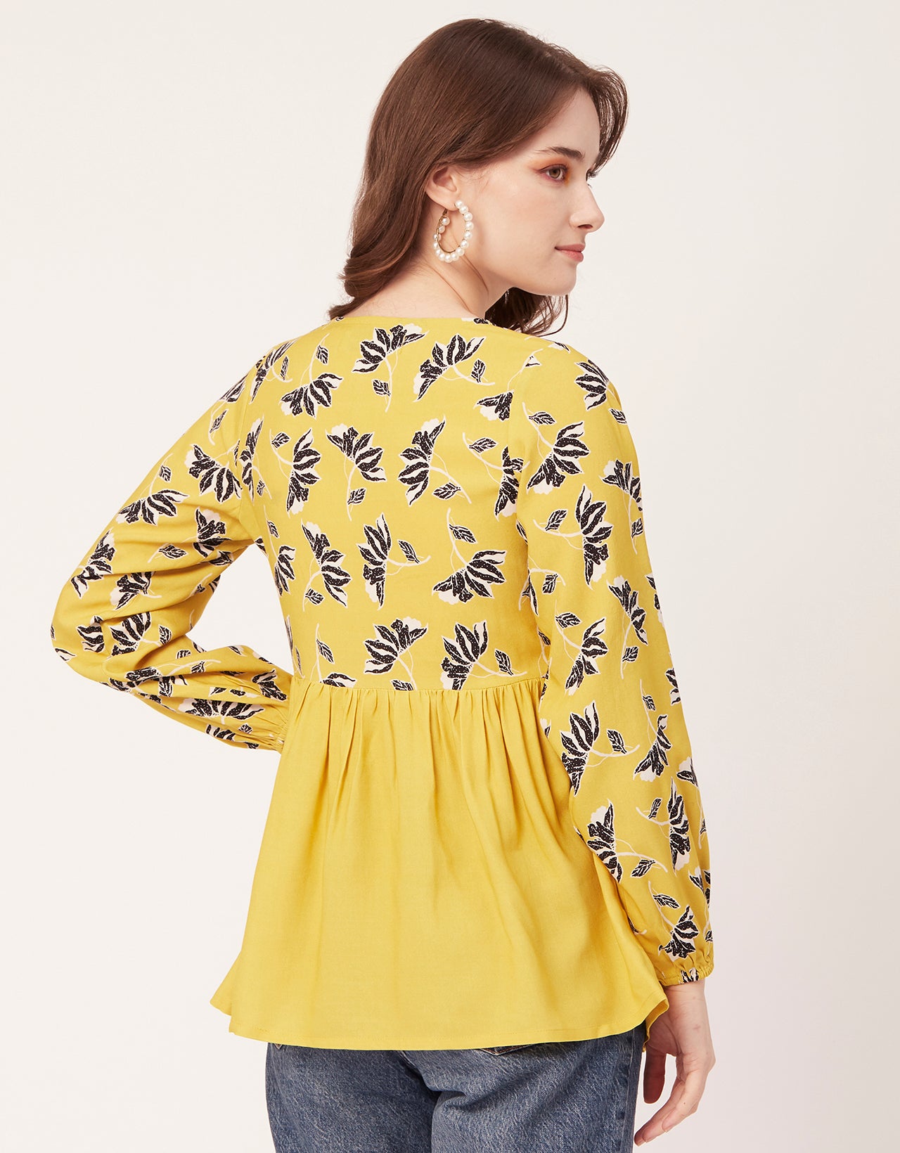 V-Neck Rayon Summer Top